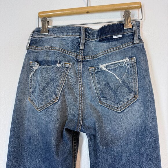 Mother Superior The Tomcat Jeans Button Fly Distressed Size 24 - Picture 5 of 16